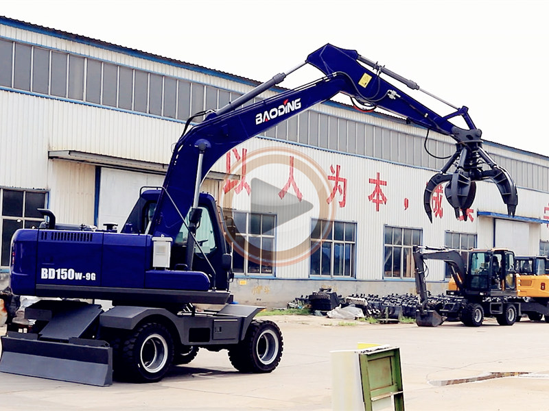 油电混合动力专用抓铁机吸铁机宝鼎BD150W准备下线 油电混合动力专用抓铁机吸铁机宝鼎BD150W准备下线